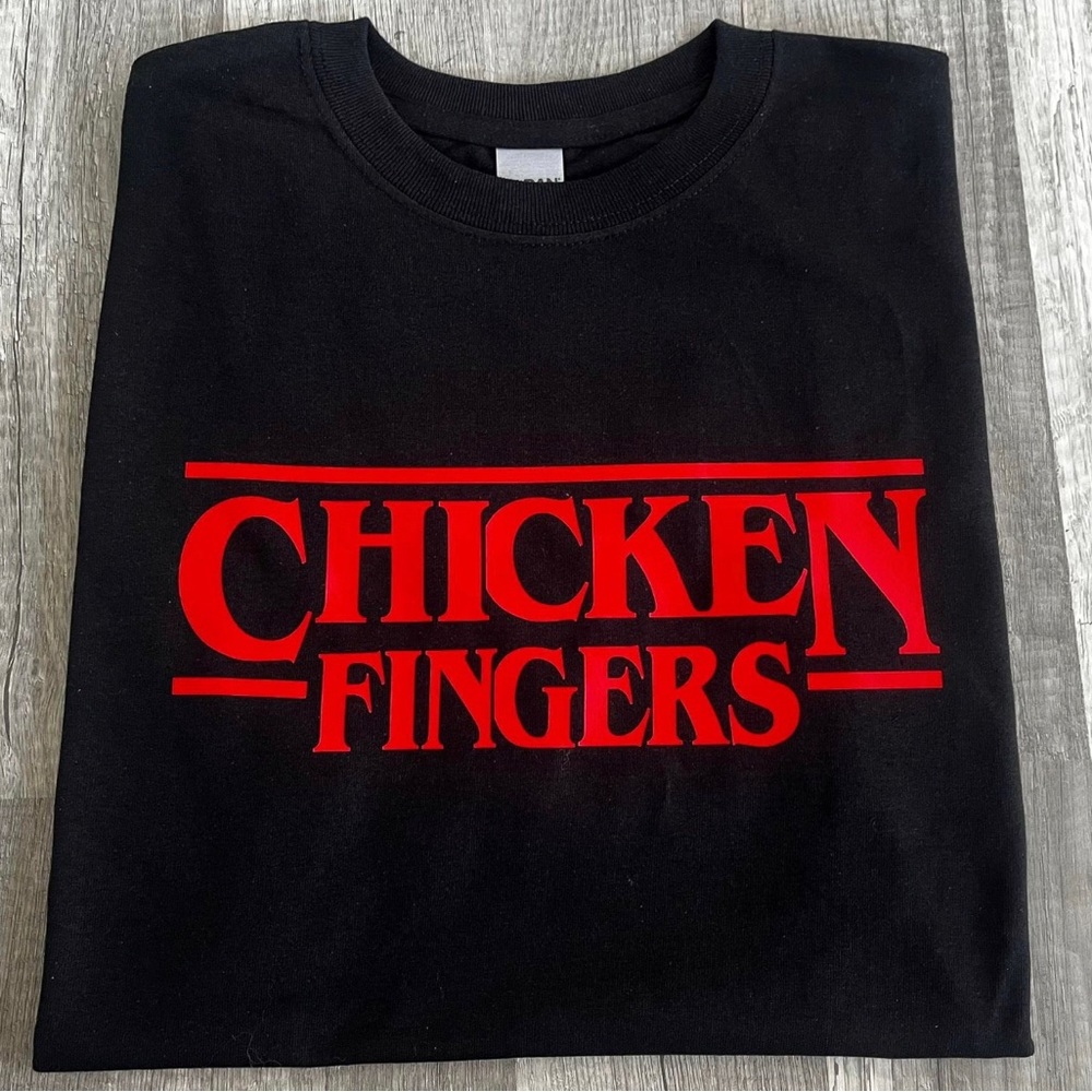 Chicken Fingers Stranger Things Tee - image 2